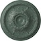 Ekena Millwork Stockport Ceiling Medallion (Fits Canopies up to 6 1/4"), Hand-Painted Cloud Burst, 28"OD x 2 3/4"P CM28STCBF - alternate 1